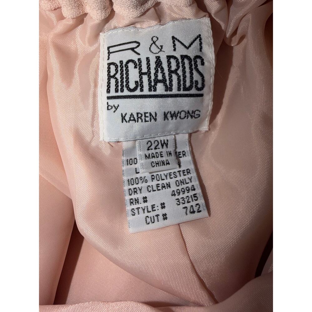 R & M Richard by Karen Kwong vintage 2 piece blazer & skirt NWT - Picture 15 of 16